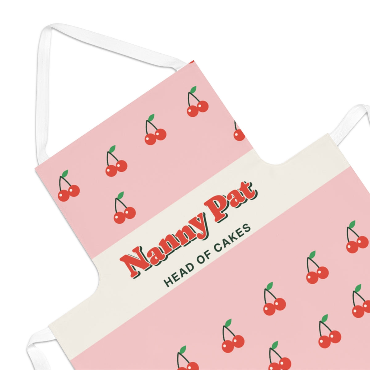 Personalised Baking Apron with Name, Kept by You, personalised and printed in the UK (view 2)