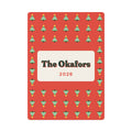 Personalised Christmas Playing Cards with Family Name, Kept by You, personalised and printed in the UK