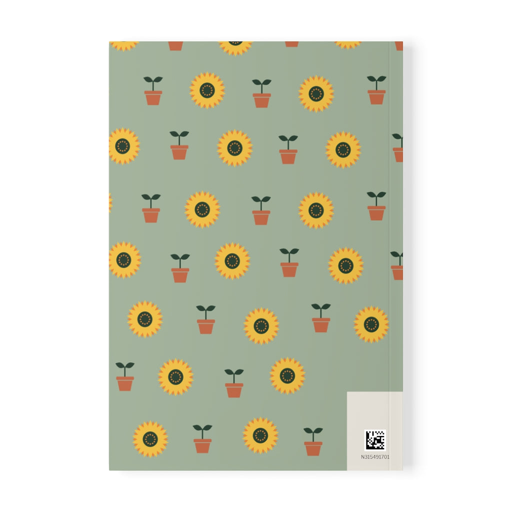 Personalised Garden Notebook with Name, Kept by You, personalised and printed in the UK (view 2)