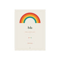 Personalised Rainbow Name Print for a Child's Room, Kept by You, personalised and printed in the UK
