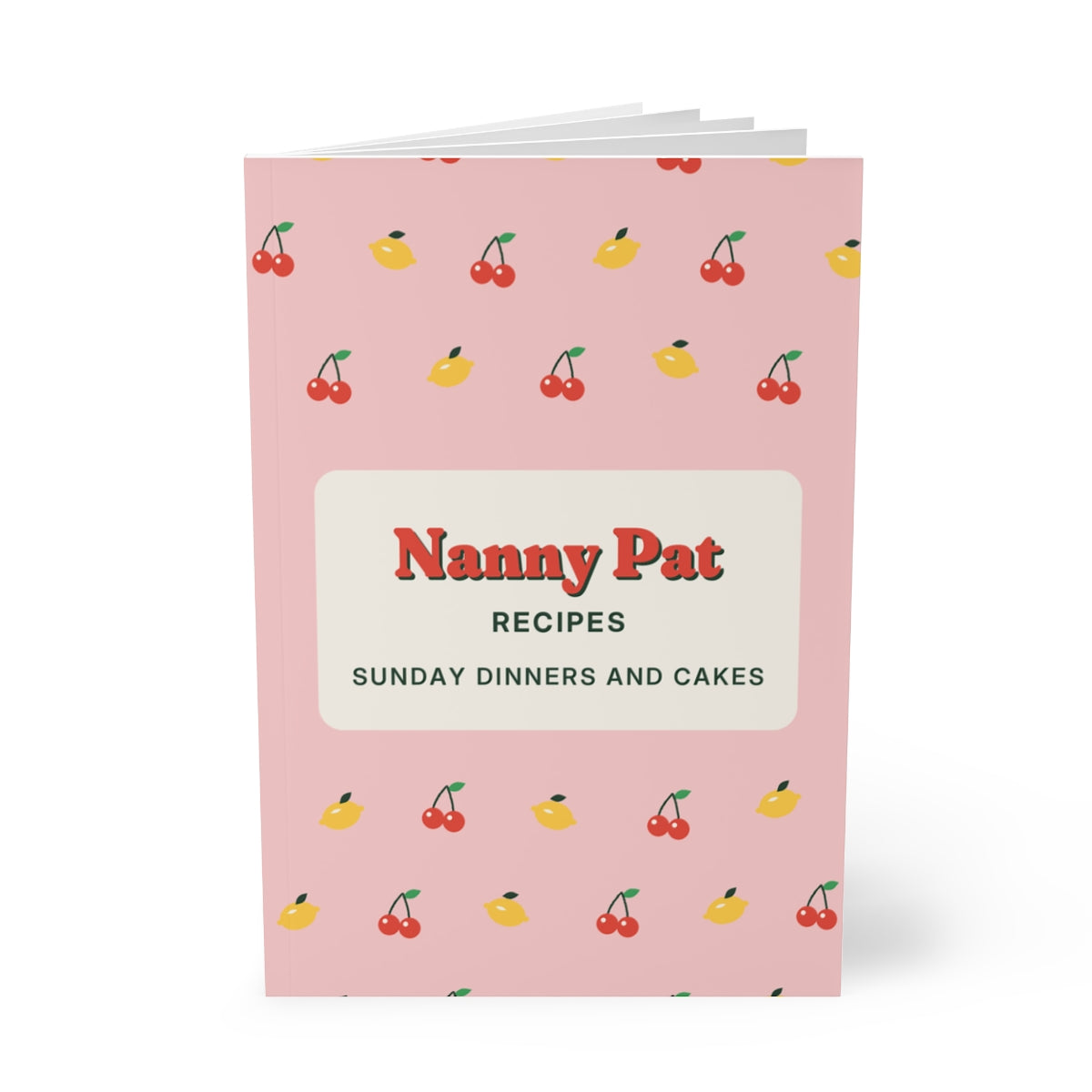 Personalised Recipe Notebook with Name, Kept by You, personalised and printed in the UK (view 3)