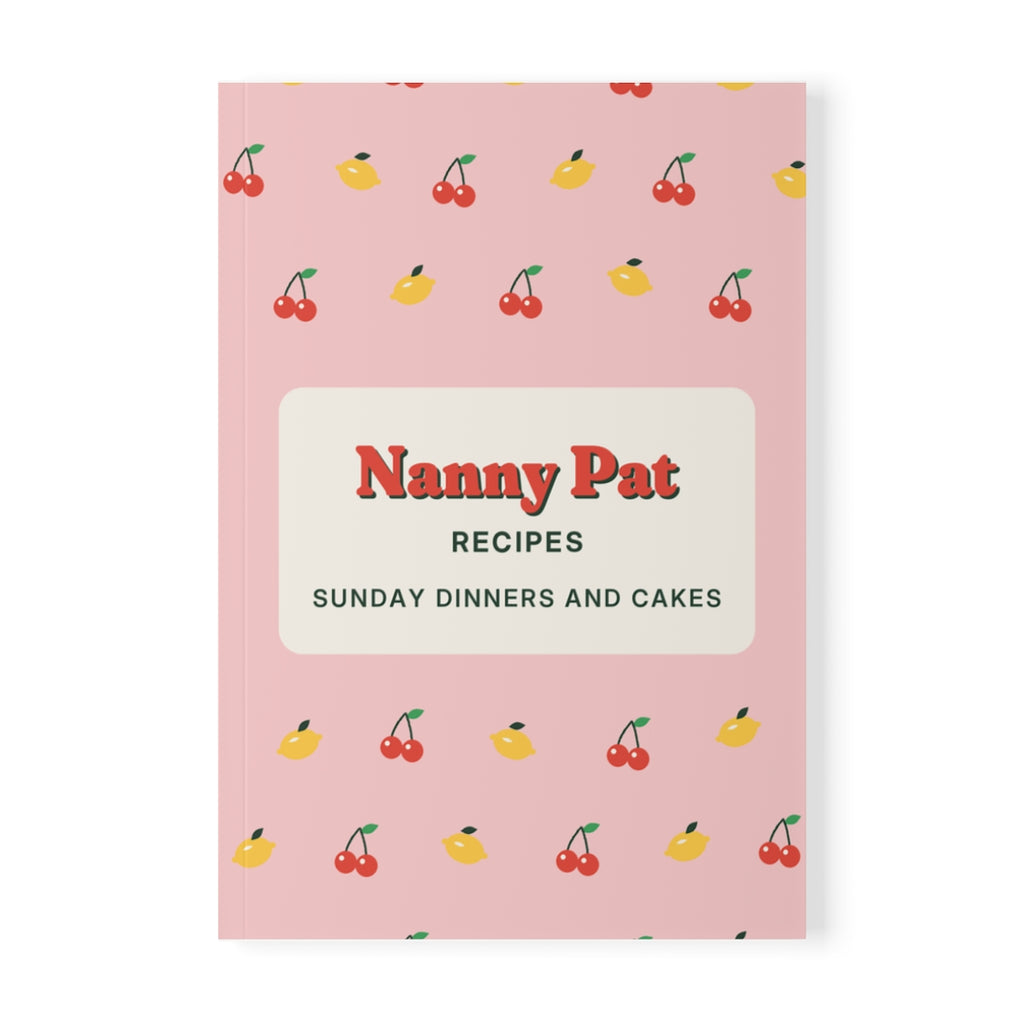 Personalised Recipe Notebook with Name, Kept by You, personalised and printed in the UK