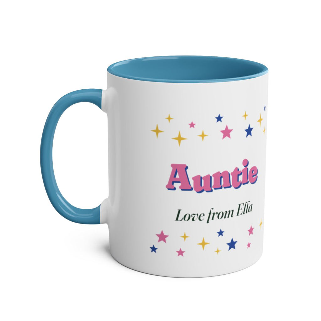 Personalised Retro Sparkle Mug with Any Word, Two-Tone, Kept by You, personalised and printed in the UK (view 5)