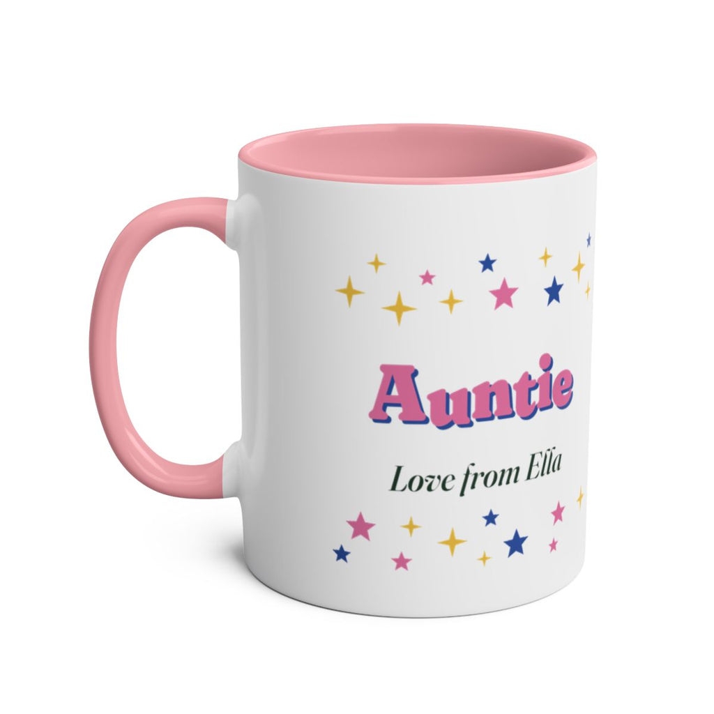 Personalised Retro Sparkle Mug with Any Word, Two-Tone, Kept by You, personalised and printed in the UK (view 7)