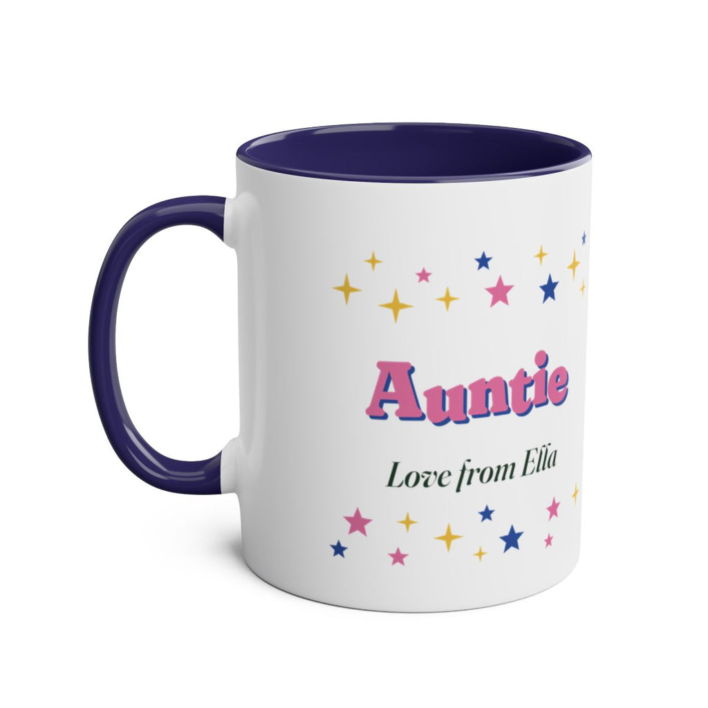 Personalised Retro Sparkle Mug with Any Word, Two-Tone, Kept by You, personalised and printed in the UK (view 6)
