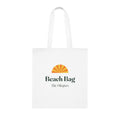 Personalised Retro Sunburst Beach Bag Tote with Name, Kept by You, personalised and printed in the UK